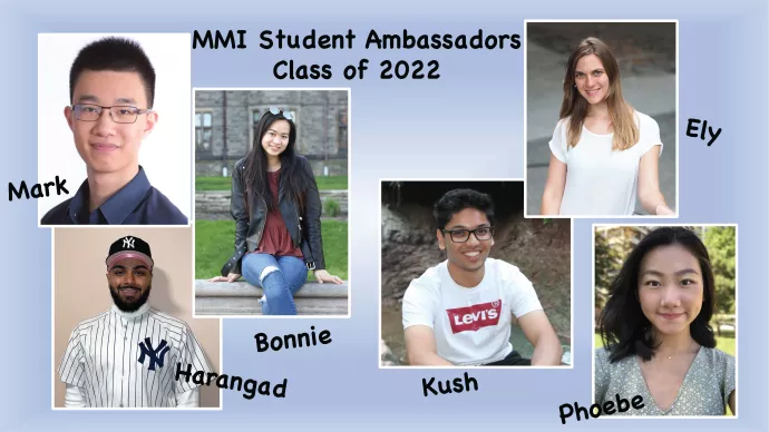 MMI Student Ambassadors 2022