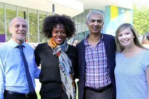 Ulrich Krull, Karen Grant-Cater, Rajesh Chandegra and April Forbes