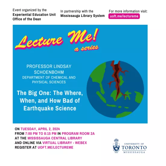 Lecture Me! April 2, 2024. Learn more at uoft.me/lectureme