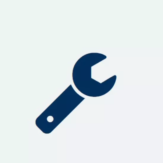 A wrench graphic image