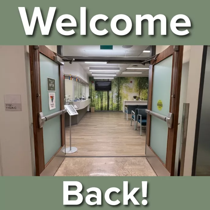 Welcome back!