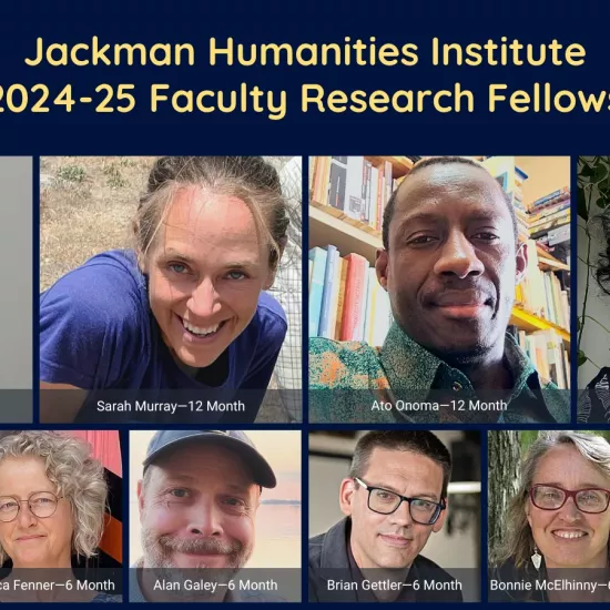 Jackman Humanities Institute 2024-25