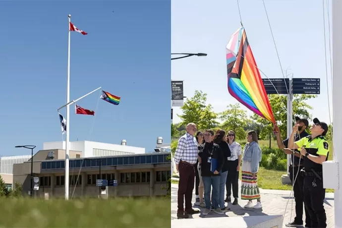Images from the kickoff to Pride Month 2024 at UTM
