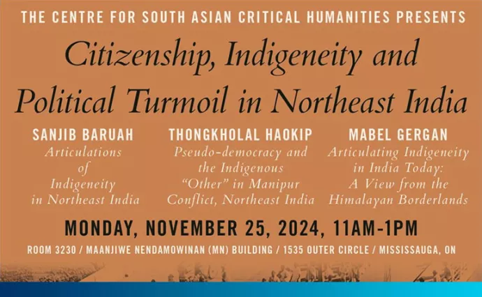 Citizenship, Indigeneity and Political Turmoil in Northeast India