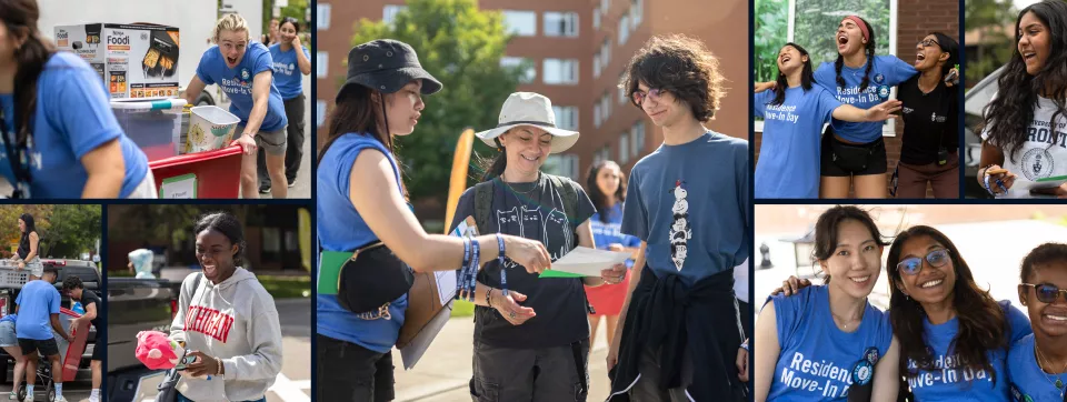 new UTM students move into residence