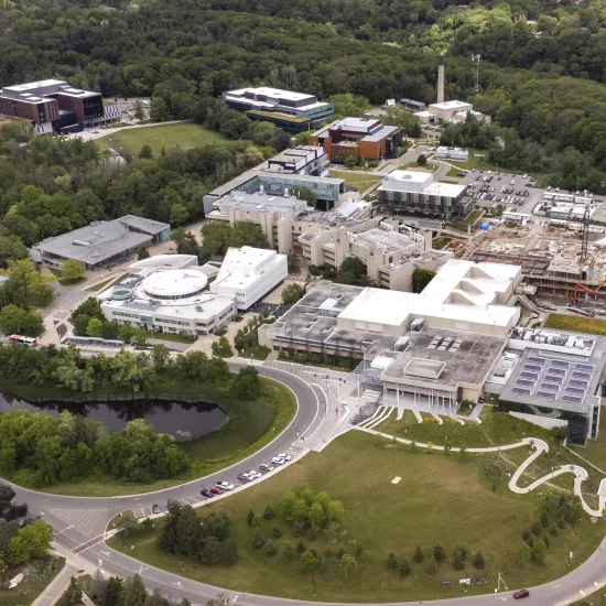 utm campus from the sky