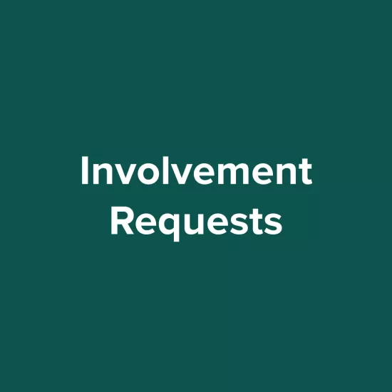 Involvement Requests