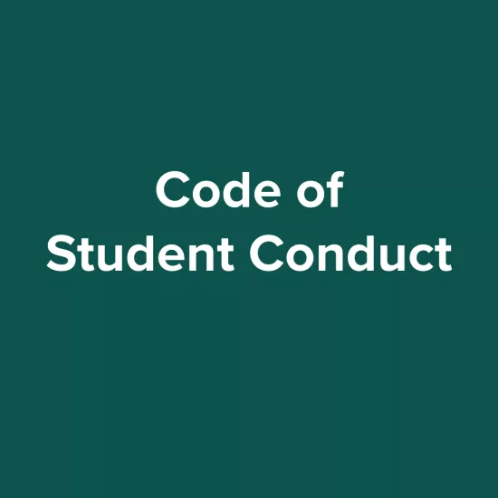 Code of Student Conduct