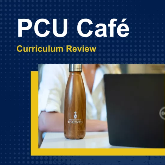 PCU Café - Curriculum Review Edition